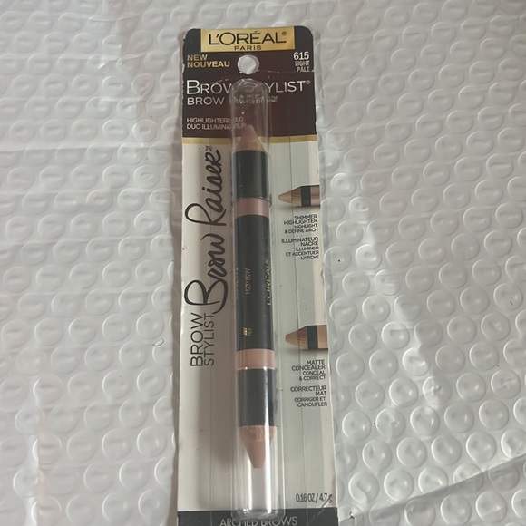 L'Oreal Paris Cosmetics Stylist Brow Raiser Highlighter Duo, Medium, 0.1… - Picture 3 of 3